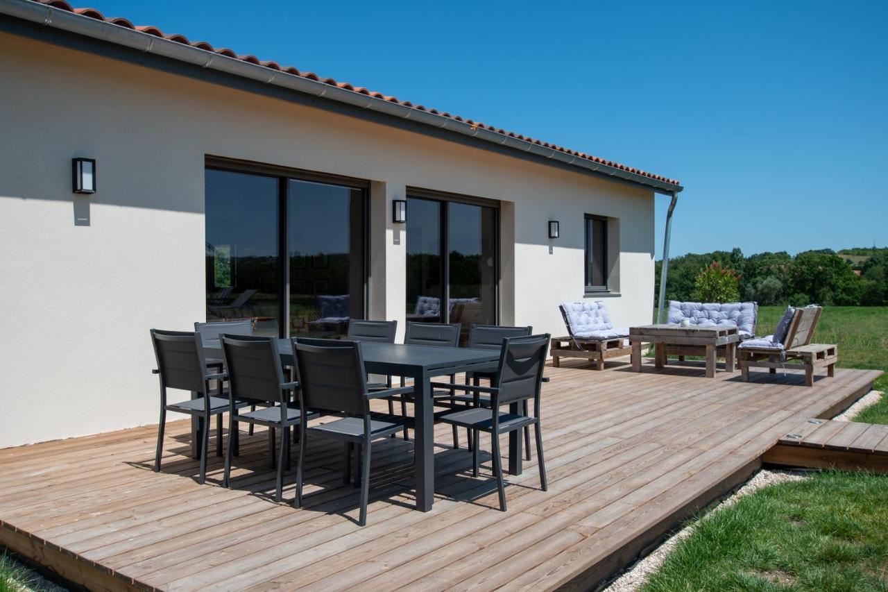 La Villa Face Au Lac Saramon Экстерьер фото